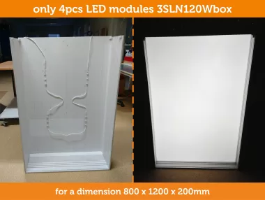 New LED module 3SLN120Wbox with excellent light effect