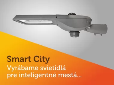 Svietidlá pre Smart City aplikácie
